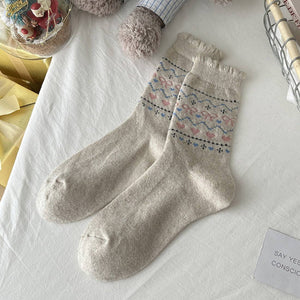 Bow Patterned Socks