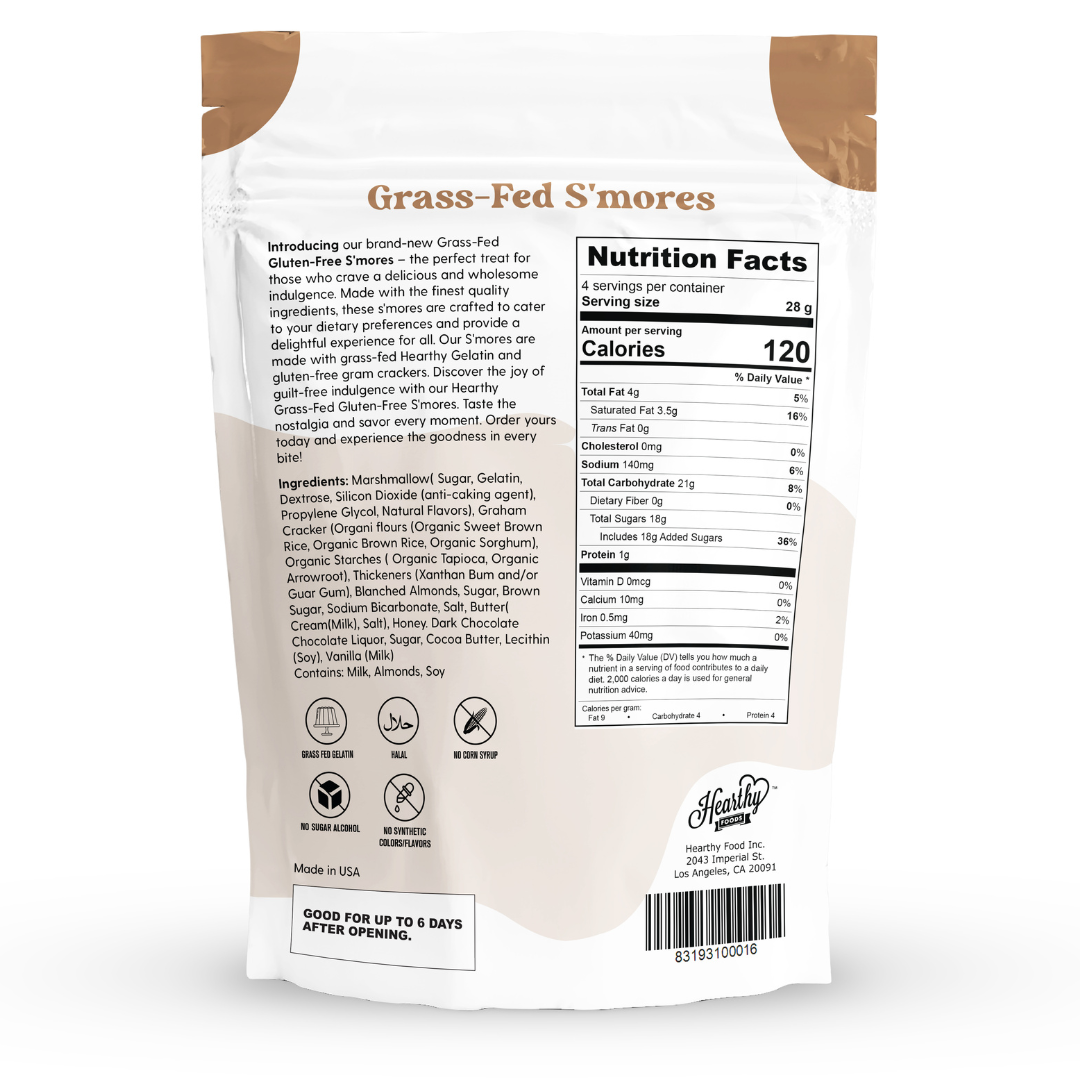 Chocolate Dipped Grass-fed S'Mores Gluten Free