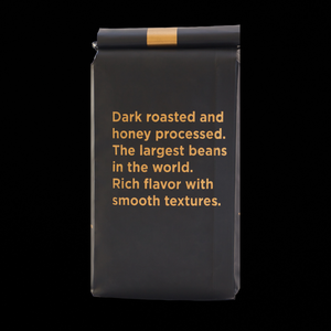 Elefante Black Organic Fair Trade Arabica Coffee Beans