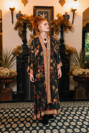 Heart of Gold Opera Duster Kimono Robe - Sacred Heart