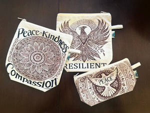 Mandala Cosmetic Travel Bag - Survivor Made