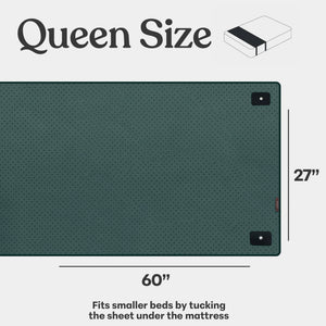 Leather Grounding Mat for Bed – King & Queen
