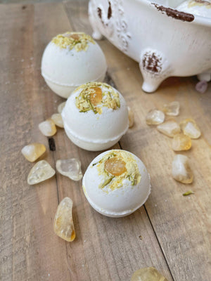Citrine & Jasmine Bath Bomb