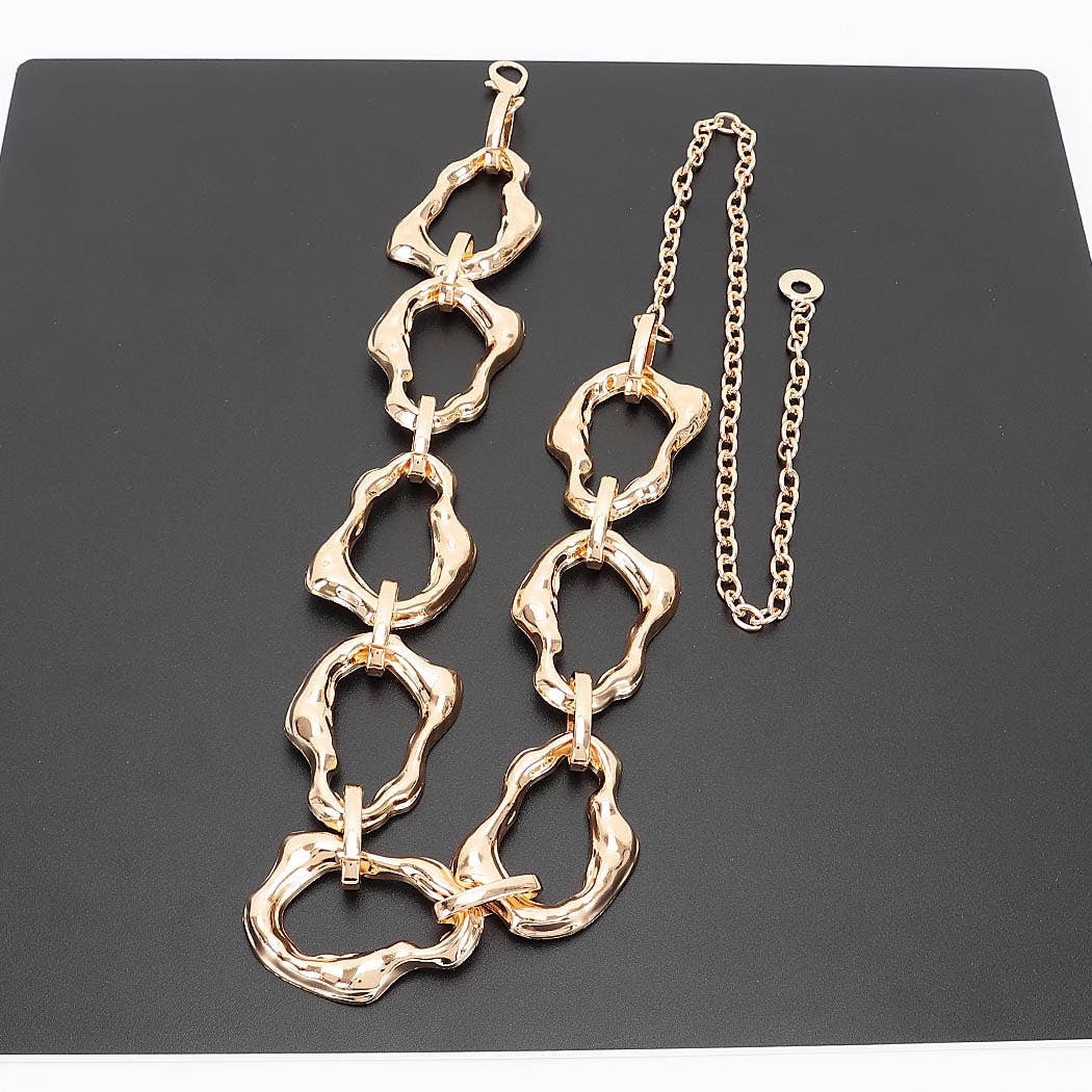 Irregular Link Chain Belt