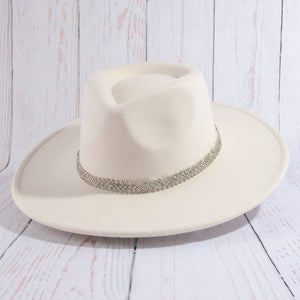 Braided Snake Chain Fedora Hat