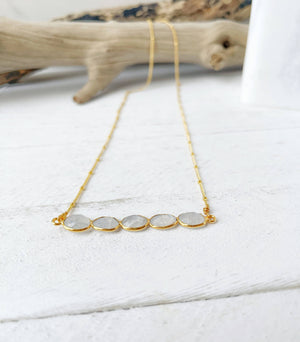 Moonstone Gemstone Necklace
