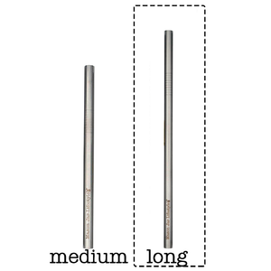 Stainless Steel Smoothie Straw for Quart Mason Jars