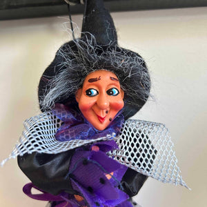 Hanging Kitchen Witch Xenia – Purple