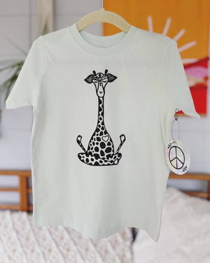 Lotus Giraffe Kids Tee