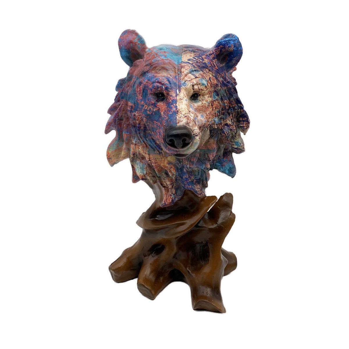 Resin Craft Bear Head Table Top
