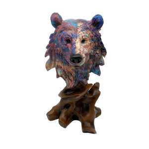 Resin Craft Bear Head Table Top