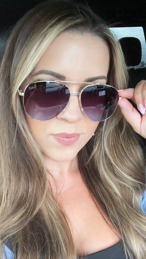 Ace Aviator Sunglasses - Hot Pink