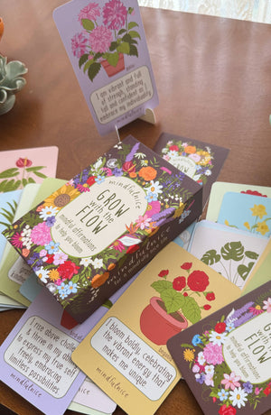 Grow With The Flow Affirmation Cards