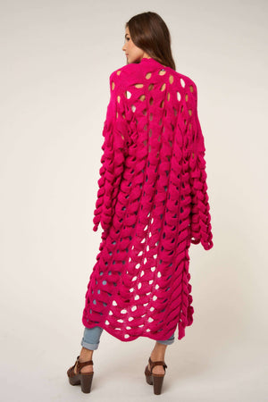 Open Knit Cardigan
