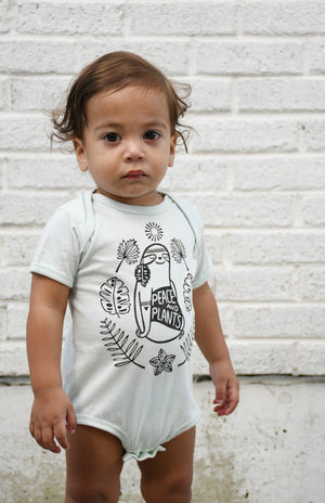 Free Spirit Sloth Baby Bodysuit