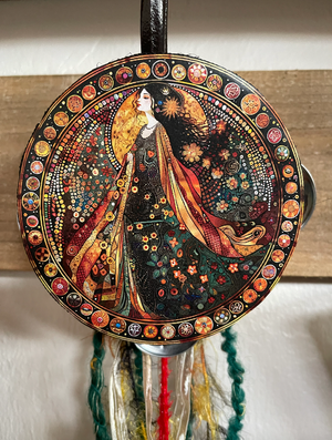 Practical Magic Charmed Goddess Tambourine Wall Hanging