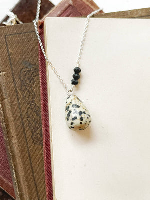 Dalmatian Drop Necklace