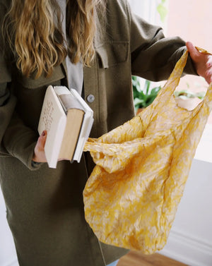 Upcycled Sari Reusable Tote Bag