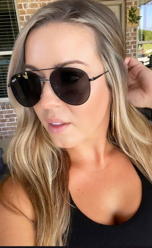 Ace Aviator Sunglasses - Hot Pink