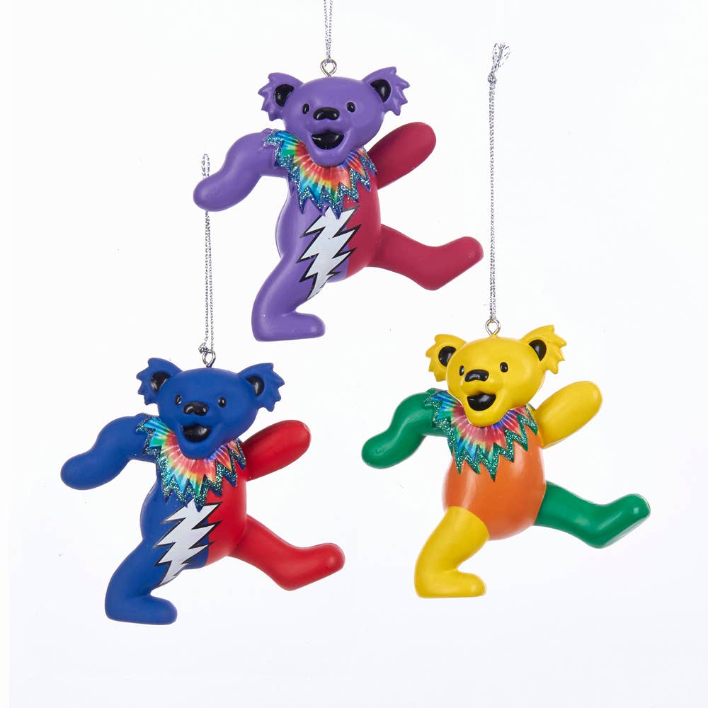 Grateful Dead Bear Ornament