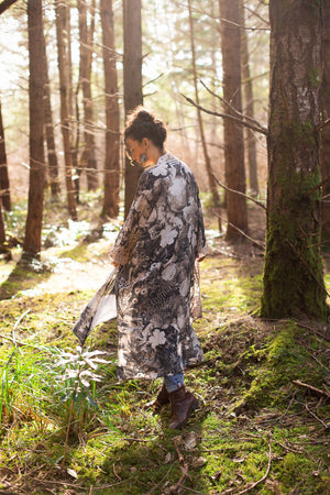 The Looking Glass Bamboo Duster Kimono Robe