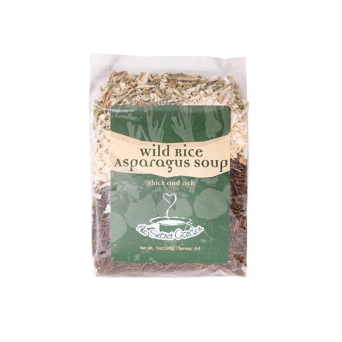 Asparagus Wild Rice Soup