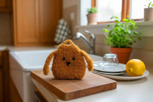 Rufus Scrubby– Cute Dog Dish Scrubber