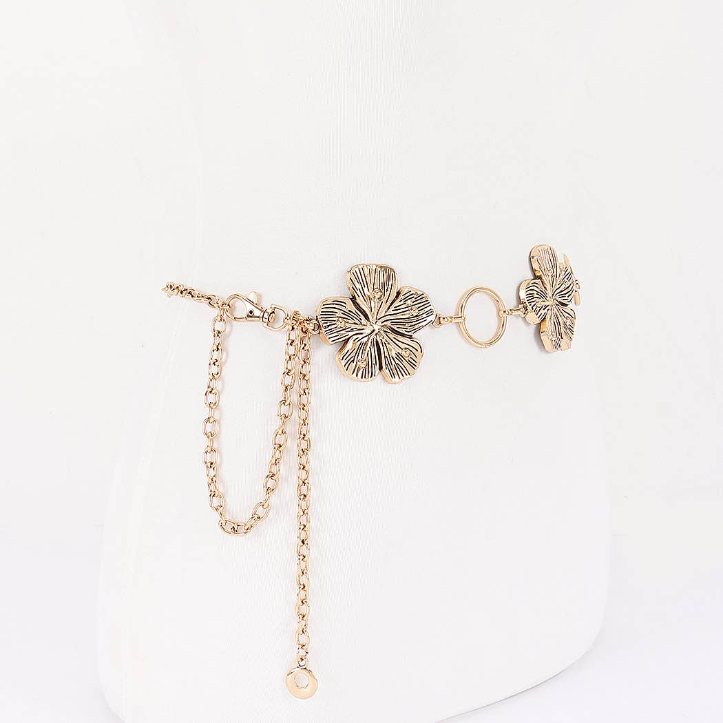 Metal Vintage Chain Plus Size Belt