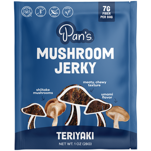 Pan's Mushroom Jerky - Teriyaki 1 oz. single serve