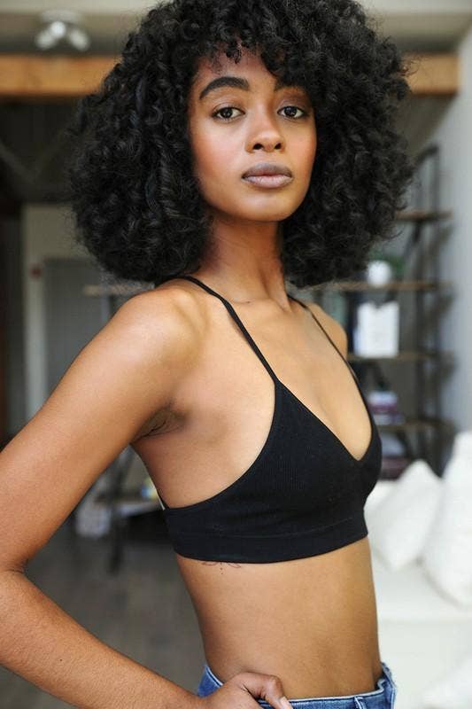 Crescent Moon Tattoo Bralette