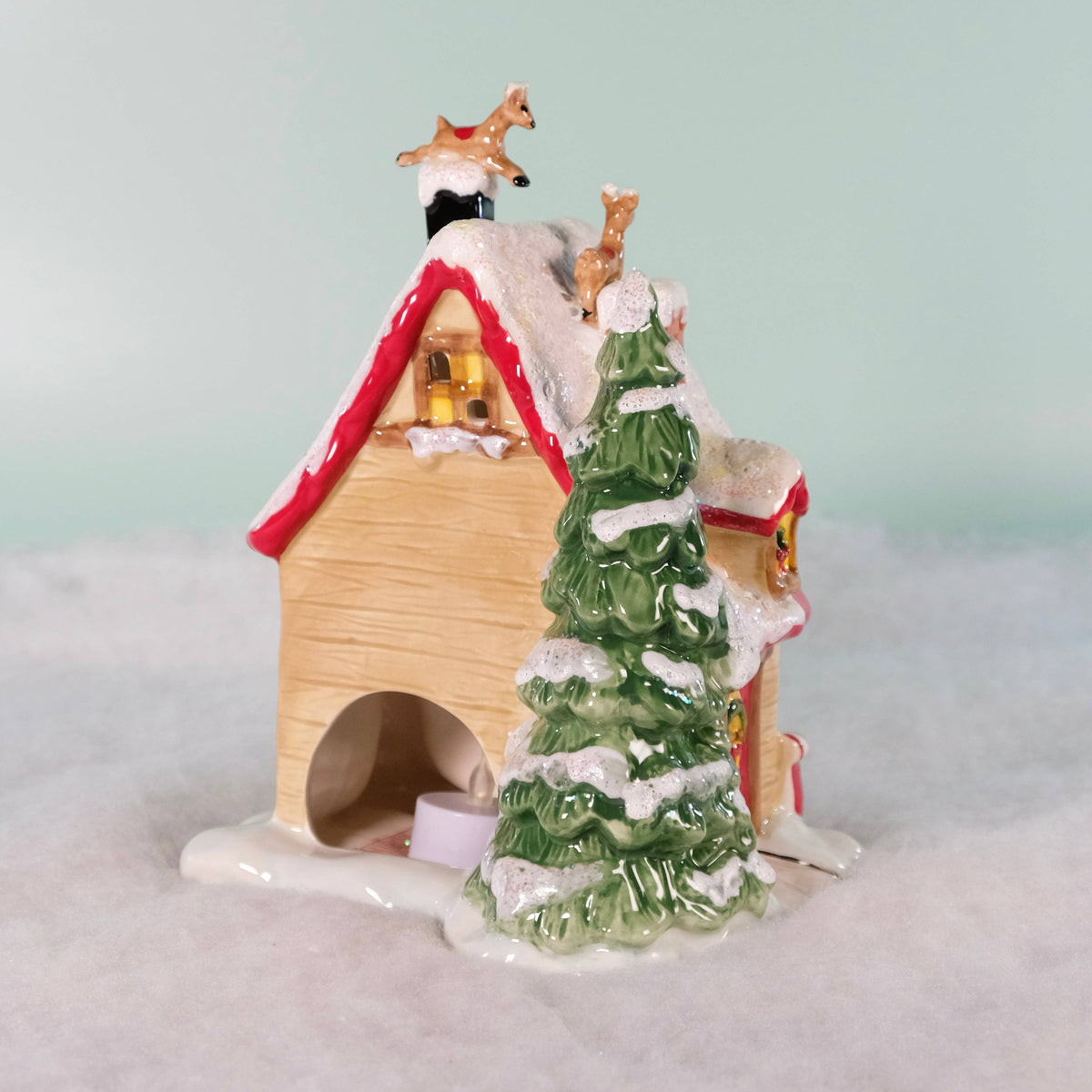 'Twas the Night Before Christmas Candle House