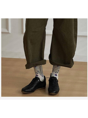 Rufia - Abstract Botanical Crew Socks