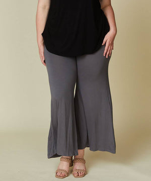 Classic Bamboo Palazzo Pants, Plus Size