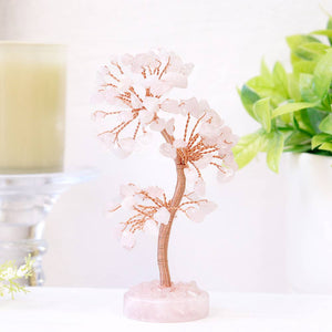 Rose Quartz Tree of Life