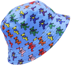Grateful Dead  Dancing Bear Bucket Hat