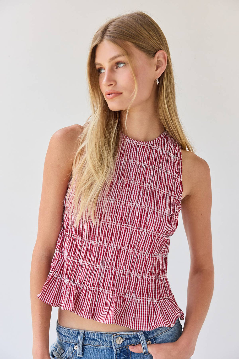 RED GINGHAM