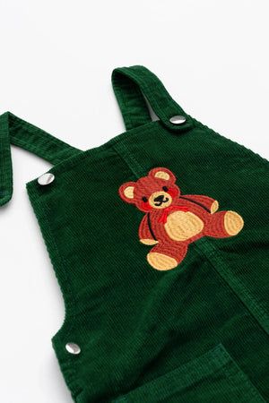 Teddy Bear Corduroy Overalls