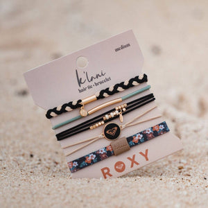 Roxy Coastal Drift Hair Tie Bracelet Set