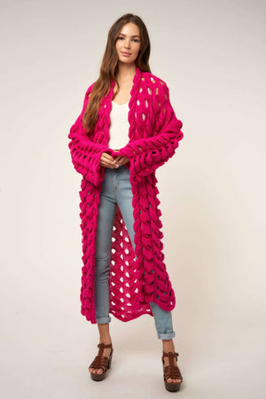 Open Knit Cardigan