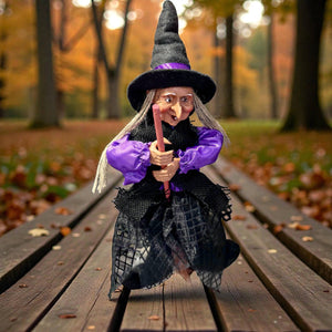 Kitchen Witch Trudy – Purple