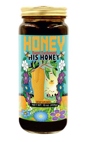 Honey Wellness Fusion - Organic Shilajit, Tongkat Ali Honey Plus, Manuka Honey blend – 16oz