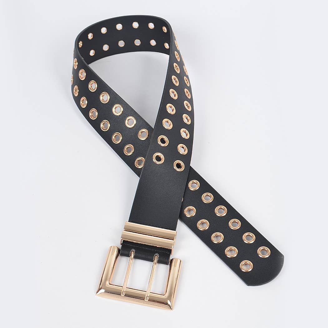 Full Eyelet Waist Belt