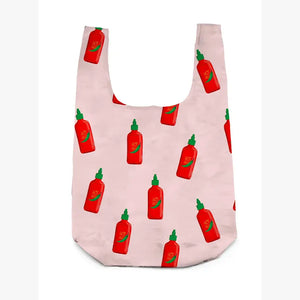 Hot Sauce Bag Charm & Reusable Shopper