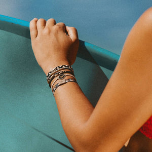 Roxy Coastal Drift Hair Tie Bracelet Set