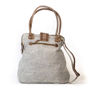Pasque Flower Recycled Canvas Carryall
