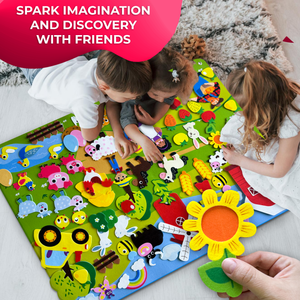 Felt Board Farm for Kids
