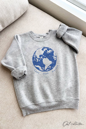 LOVE YOUR MOTHER Youth Unisex Graphic Sweatshirt