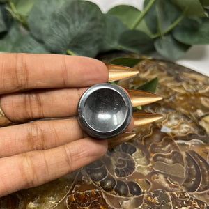 Hematite Sphere Holder