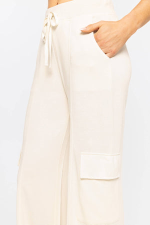 GREEN - Organic Cotton Blend Cargo Trousers