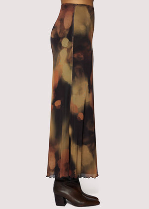 Luminous Shadow Maxi Skirt